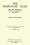 [Gutenberg 39199] • The Fortunate Isles: Life and Travel in Majorca, Minorca and Iviza